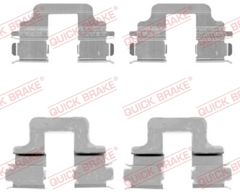 Accessory Kit, disc brake pad